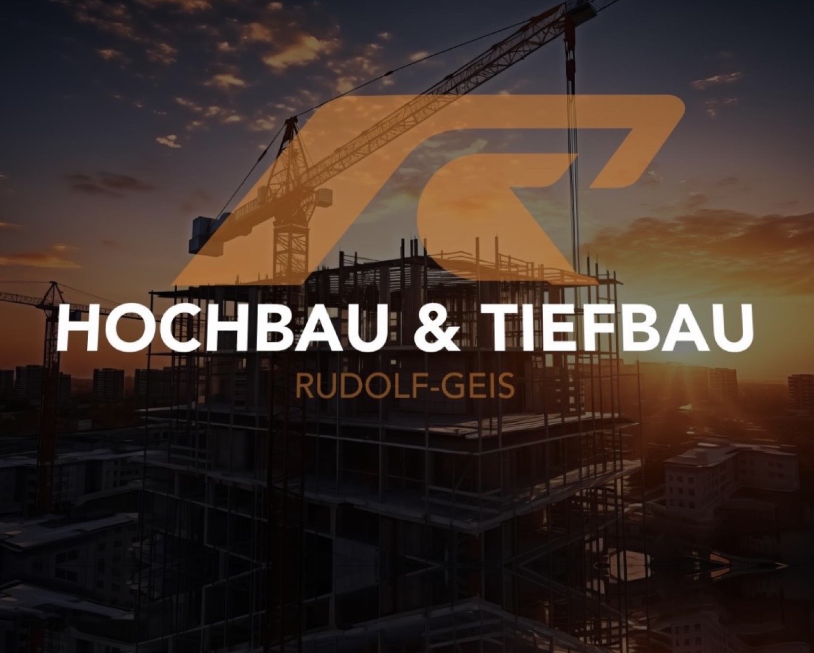 RG Hoch-&Tiefbau GmbH Skyline-Baustelle